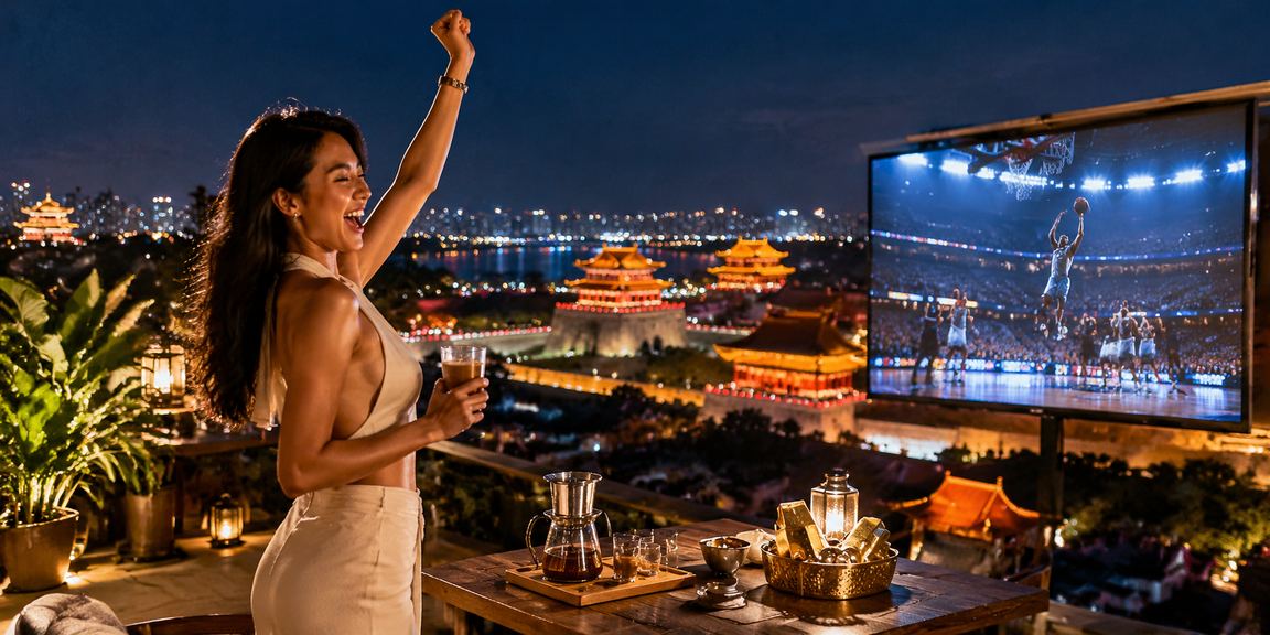 Người xem cược bóng rổ tại Huế cùng cà phê buổi sáng