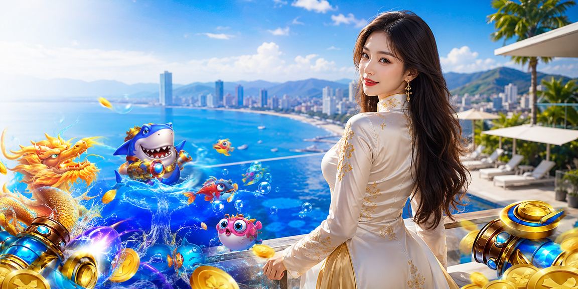 Phụ nữ áo dài tại Nha Trang thư giãn và tham gia trò chơi bắn cá trực tuyến qua điện thoại